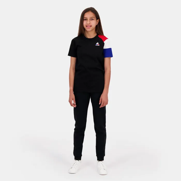 Le Coq Sportif Essentiels TShirt Kids Blacknowbelectrorelect Kids Tshirts