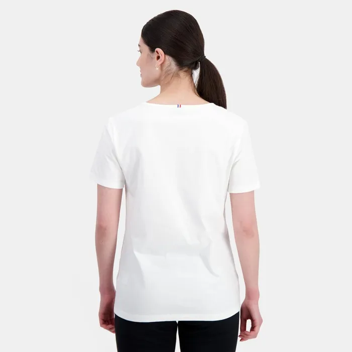 Le Coq Sportif Essentiels TShirt New Optical White Women Tshirts Polos Shirts And Tops Le Coq Sportif Essentiels TShirt New Optical White Women Tshirts Polos Shirts And Tops