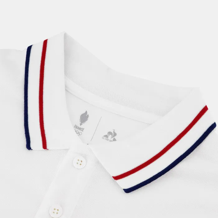 Le Coq Sportif France039s Olympic Team Polo Shirt Marshmallow Men Polos Shirts Le Coq Sportif France039s Olympic Team Polo Shirt Marshmallow Men Polos Shirts