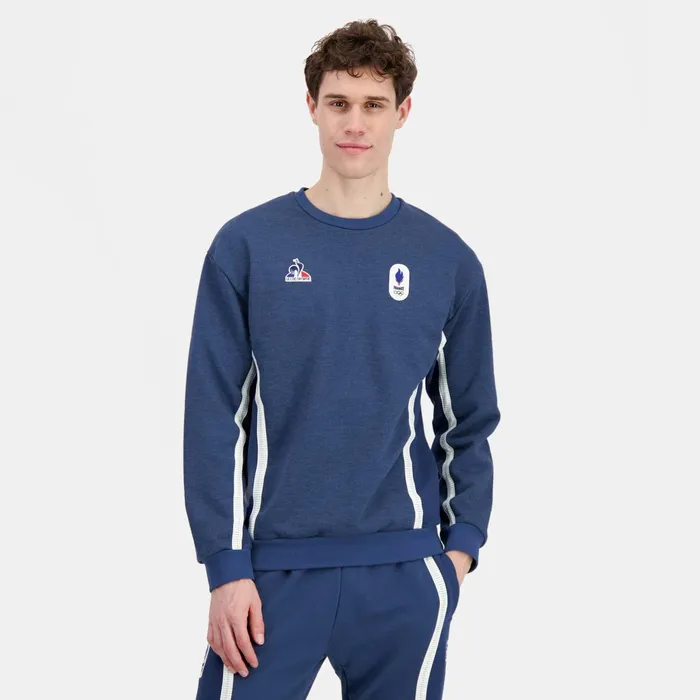 Le Coq Sportif France039s Olympic Team RoundNeck Sweatshirtshirt MenWomen Sweatshirts