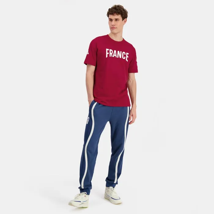 Le Coq Sportif France039s Olympic Team TShirt Rio Red Men Tshirts And Tops
