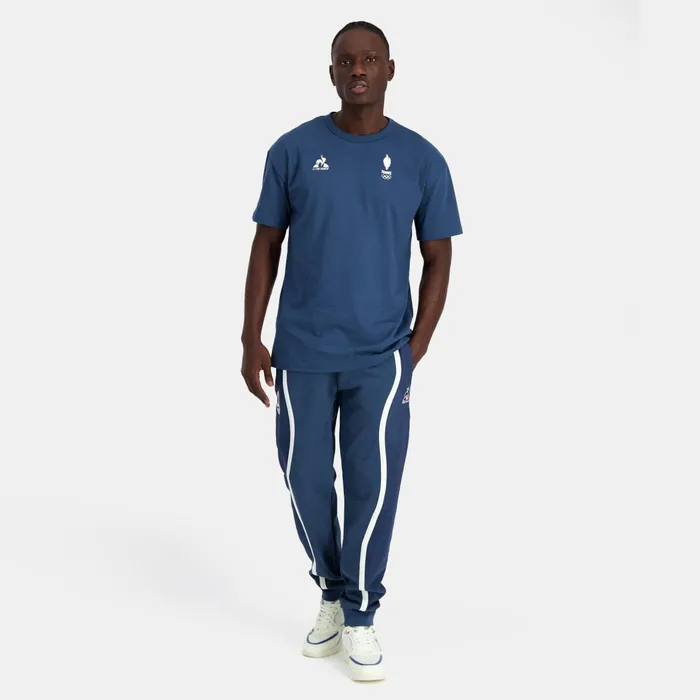 Le Coq Sportif France039s Olympic Team Trousers Insignia Blue Men Trousers And Joggers