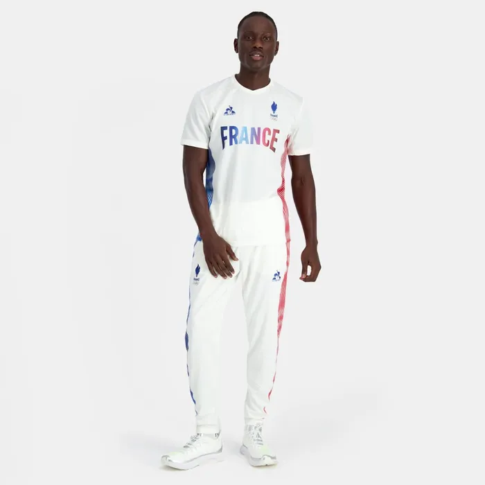 Le Coq Sportif France039s Olympic Team Trousers Marshmallow Men Trousers And Joggers
