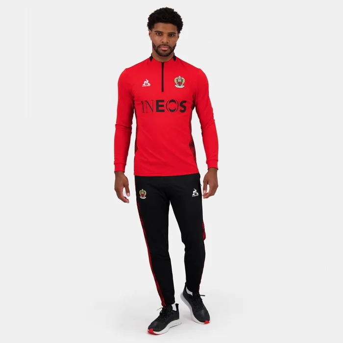 Le Coq Sportif OGC Nice 8211 Training Resistance Sweatshirt Red N Men Sweatshirts Le Coq Sportif OGC Nice 8211 Training Resistance Sweatshirt Red N Men Sweatshirts