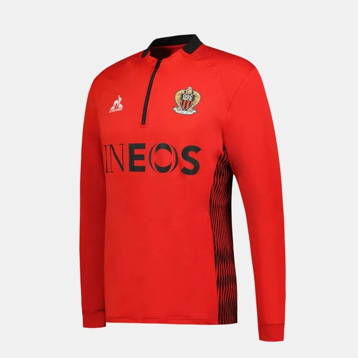 Le Coq Sportif OGC Nice 8211 Training Resistance Sweatshirt Red N Men Sweatshirts Le Coq Sportif OGC Nice 8211 Training Resistance Sweatshirt Red N Men Sweatshirts