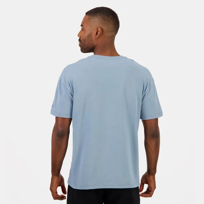 Le Coq Sportif Paris 2024 Capsule Tshirt SaintDenis Faded Denim Men Tshirts And Tops Le Coq Sportif Paris 2024 Capsule Tshirt SaintDenis Faded Denim Men Tshirts And Tops