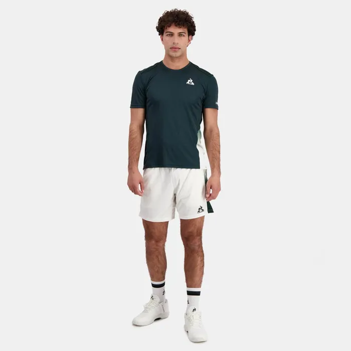 Le Coq Sportif Performance Tennis Shorts Marshmallow Men Shorts
