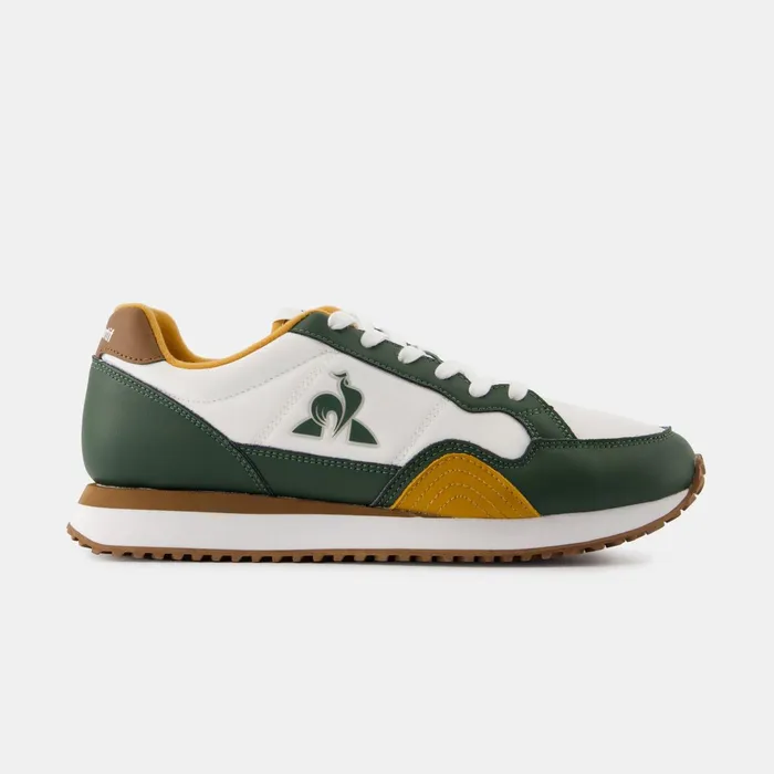 Le Coq Sportif Shoes JET STAR2 Optical Whitedouglas Fir Men Trainers And Sneakers