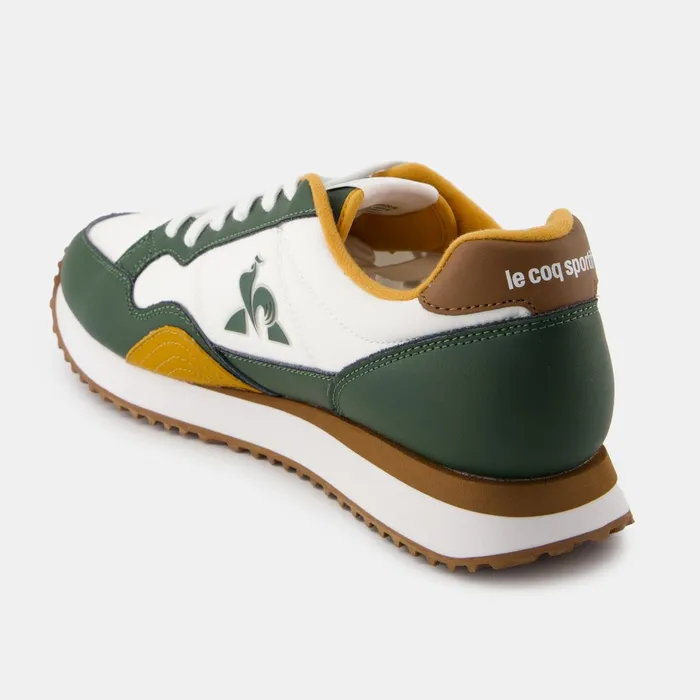 Le Coq Sportif Shoes JET STAR2 Optical Whitedouglas Fir Men Trainers And Sneakers Le Coq Sportif Shoes JET STAR2 Optical Whitedouglas Fir Men Trainers And Sneakers