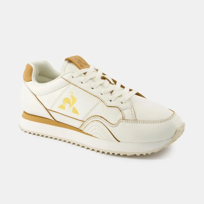 Le Coq Sportif Shoes JET STAR2 PREMIUM LEATHER Marshmallow Meerkat Men Trainers And Sneakers Le Coq Sportif Shoes JET STAR2 PREMIUM LEATHER Marshmallow Meerkat Men Trainers And Sneakers