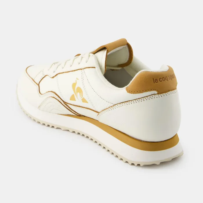 Le Coq Sportif Shoes JET STAR2 PREMIUM LEATHER Marshmallow Meerkat Men Trainers And Sneakers Le Coq Sportif Shoes JET STAR2 PREMIUM LEATHER Marshmallow Meerkat Men Trainers And Sneakers