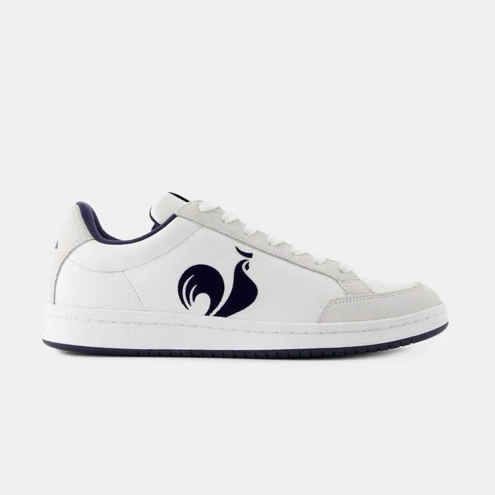 Le Coq Sportif Shoes LCS COURT ROOSTER Optical Whitedress Blue Men Trainers And Sneakers Le Coq Sportif Shoes LCS COURT ROOSTER Optical Whitedress Blue Men Trainers And Sneakers