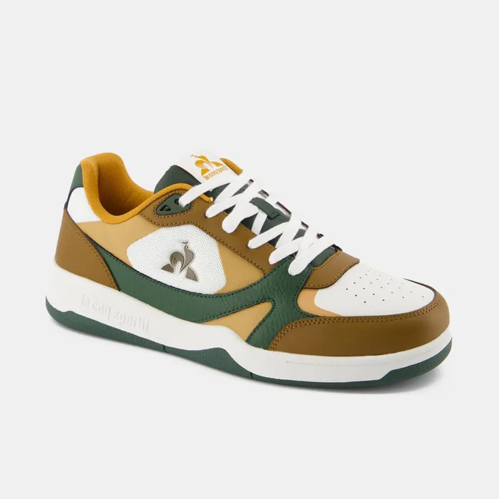 Le Coq Sportif Shoes LCS PRO STAR LITE Optical Whiteinca Gold Men Trainers And Sneakers Le Coq Sportif Shoes LCS PRO STAR LITE Optical Whiteinca Gold Men Trainers And Sneakers