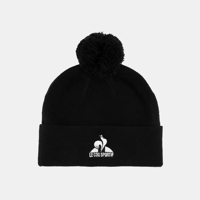 Le Coq Sportif Tennis Beanie Black Men Gloves And Hats