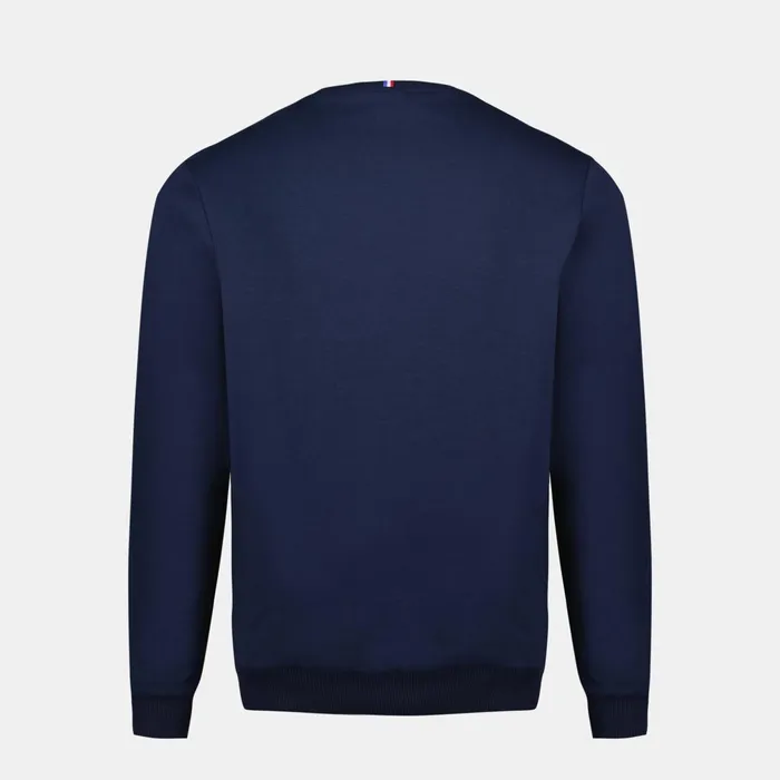 Le Coq Sportif Ton Sur Ton RoundNeck Sweatshirtshirt Dark Velvet Men Sweatshirts