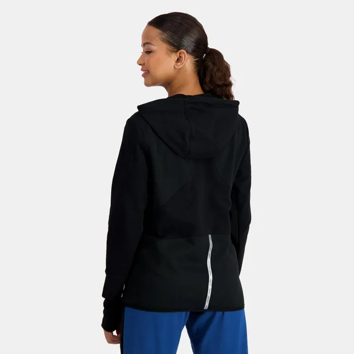 Le Coq Sportif Training Performance ZipUp Hoodie Black Women Sweatshirts And Hoodies