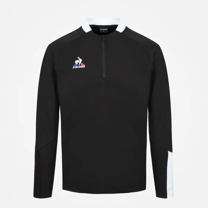 Le Coq Sportif Training Sweatshirt Black Men Sweatshirts