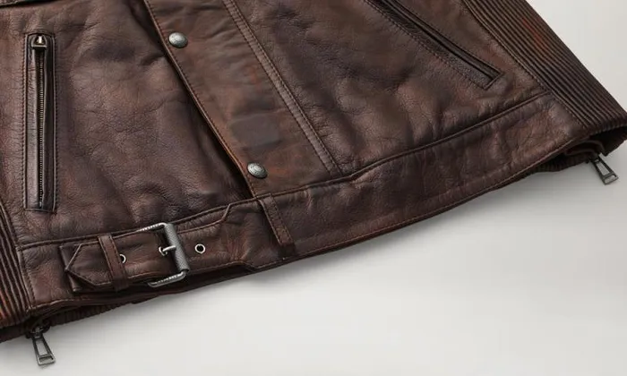 Leather Jackets Men Belstaff Legacy Gangster Dark Deep Copper Leather Jackets Men Belstaff Legacy Gangster Dark Deep Copper
