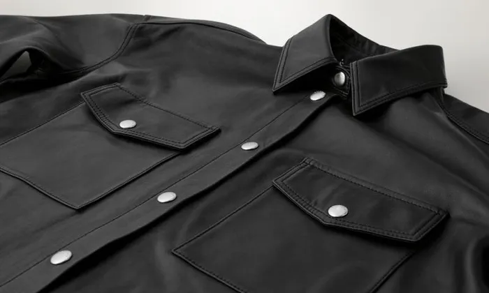 Leather Jackets Women Belstaff Titanium Shirt Black Indigo Denim Leather Jackets Women Belstaff Titanium Shirt Black Indigo Denim