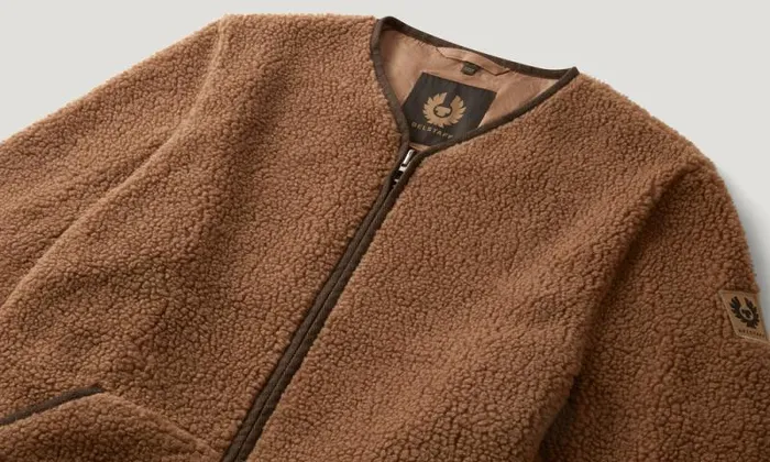 Lightweight Jackets Men Belstaff Centenary Fleece Jacket British Khaki Lightweight Jackets Men Belstaff Centenary Fleece Jacket British Khaki