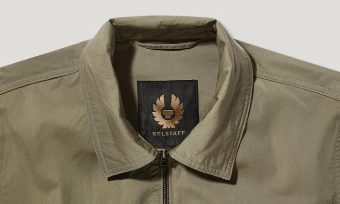 Lightweight Jackets Men Belstaff Drome Overshirt Surplus Green