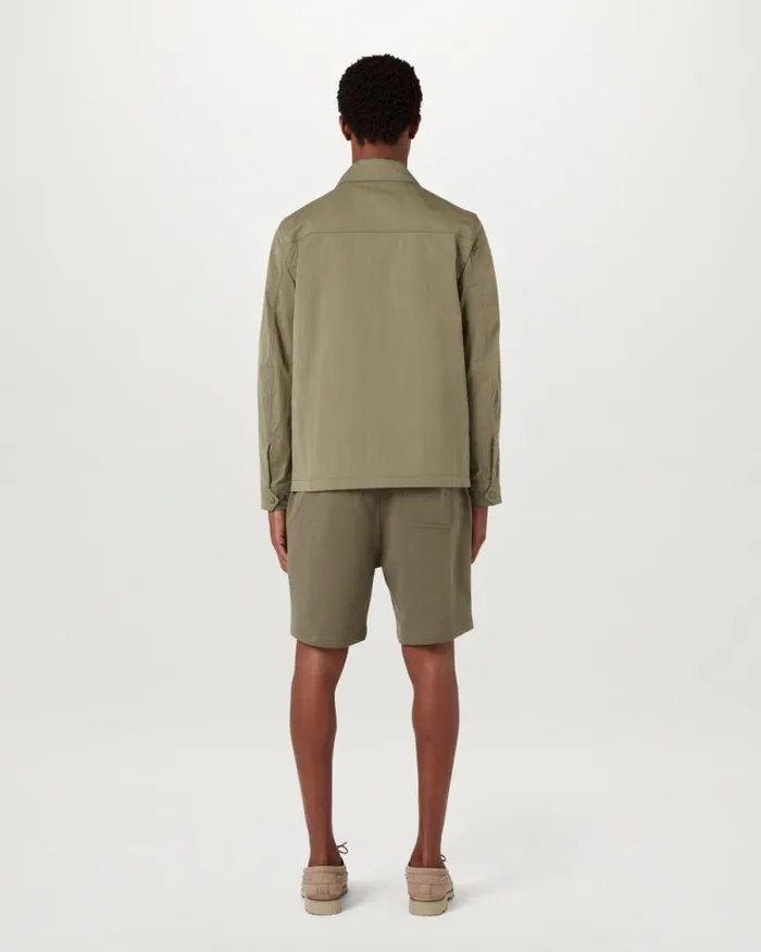 Lightweight Jackets Men Belstaff Drome Overshirt Surplus Green