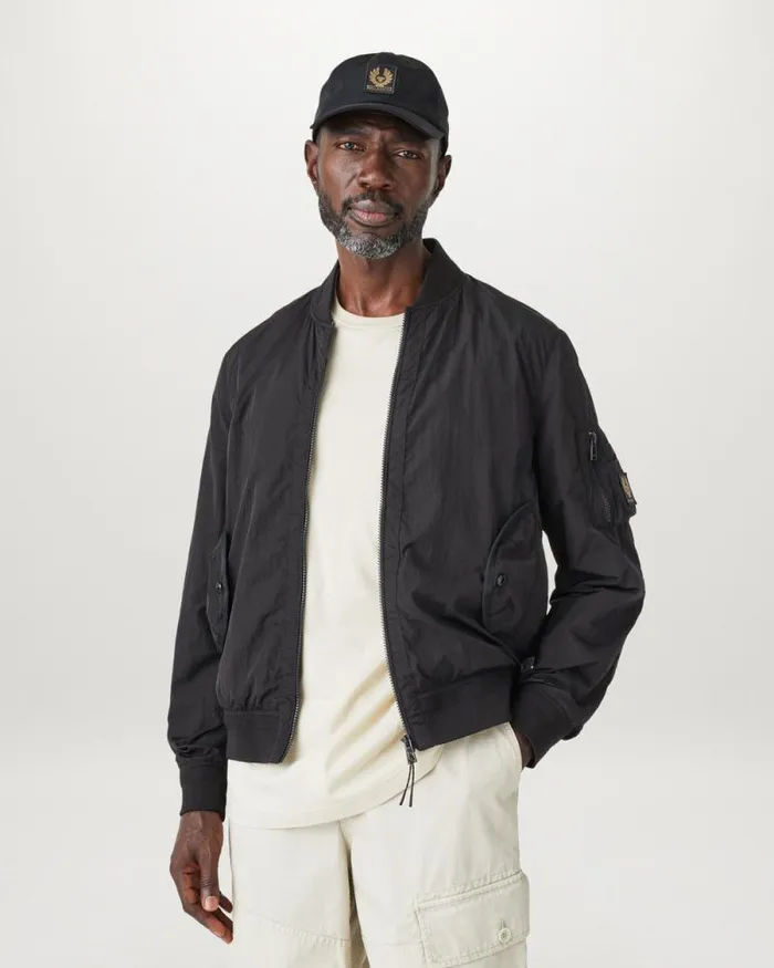 Lightweight Jackets Men Belstaff Quest Jacket Black Lightweight Jackets Men Belstaff Quest Jacket Black