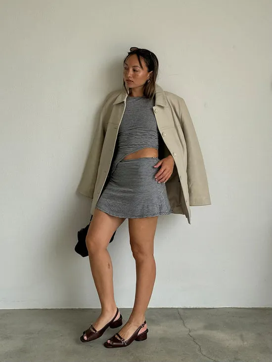 Lisa Says Gah Bottoms Women Darcy Skort Caviar Gingham