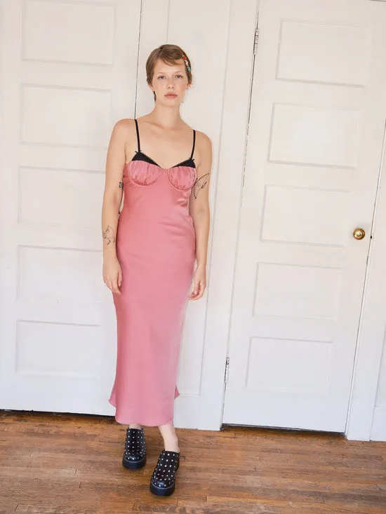 Lisa Says Gah Oona Dress Dusty Rose Women Dresses