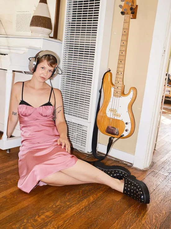 Lisa Says Gah Oona Dress Dusty Rose Women Dresses