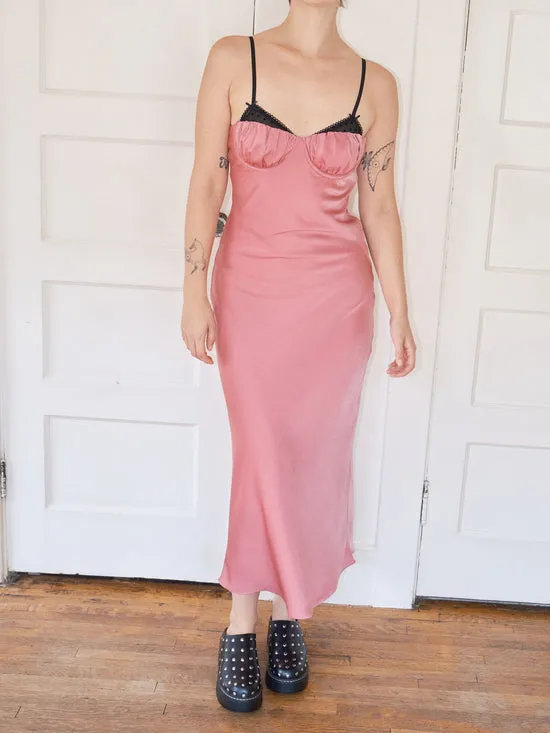 Lisa Says Gah Oona Dress Dusty Rose Women Dresses