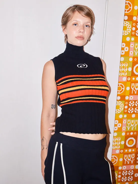 Lisa Says Gah Sweaters Women Collin Knit Top Black