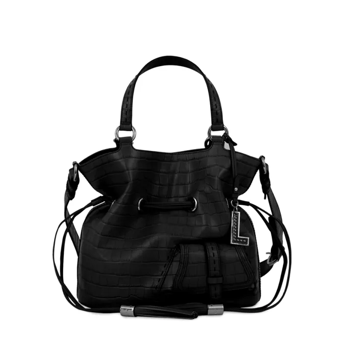 M Bucket Bag Black Women Lancel Shoulder Bags