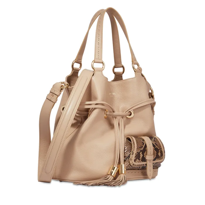 M Bucket Bag Cappuccinogold Women Lancel Bucket Bags M Bucket Bag Cappuccinogold Women Lancel Bucket Bags