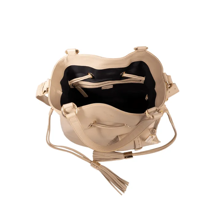 M Bucket Bag Cappuccinogold Women Lancel Shoulder Bags