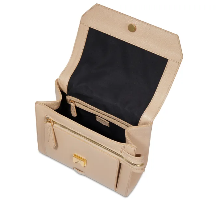 M Flap Bag Capuccinogold Women Lancel The Exotics M Flap Bag Capuccinogold Women Lancel The Exotics