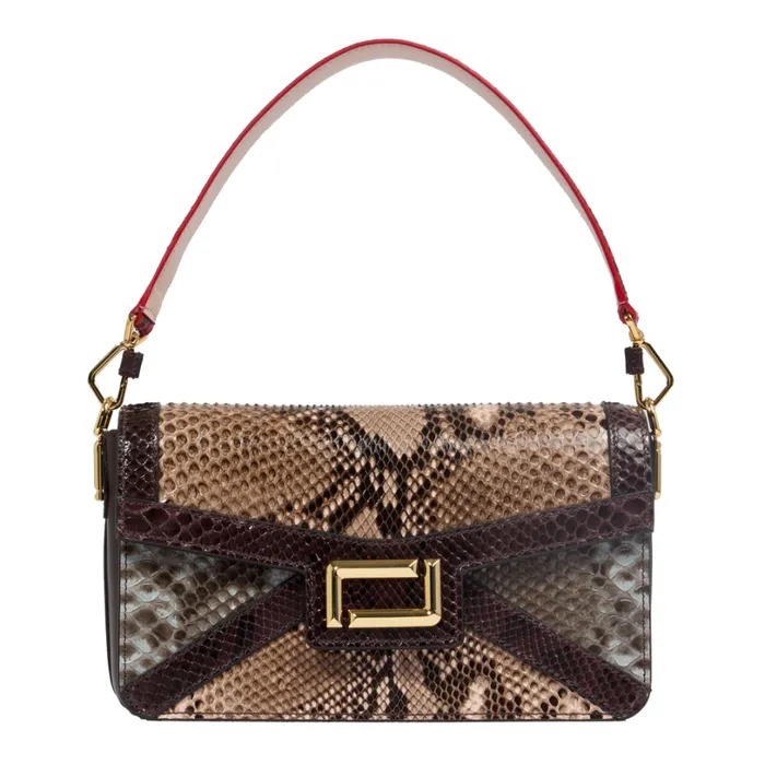 M Flap Bag Multico Pink Quartz Women Lancel The Exotics