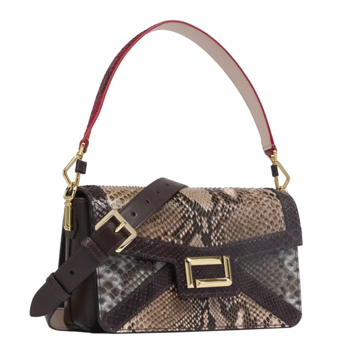 M Flap Bag Multico Pink Quartz Women Lancel The Exotics M Flap Bag Multico Pink Quartz Women Lancel The Exotics