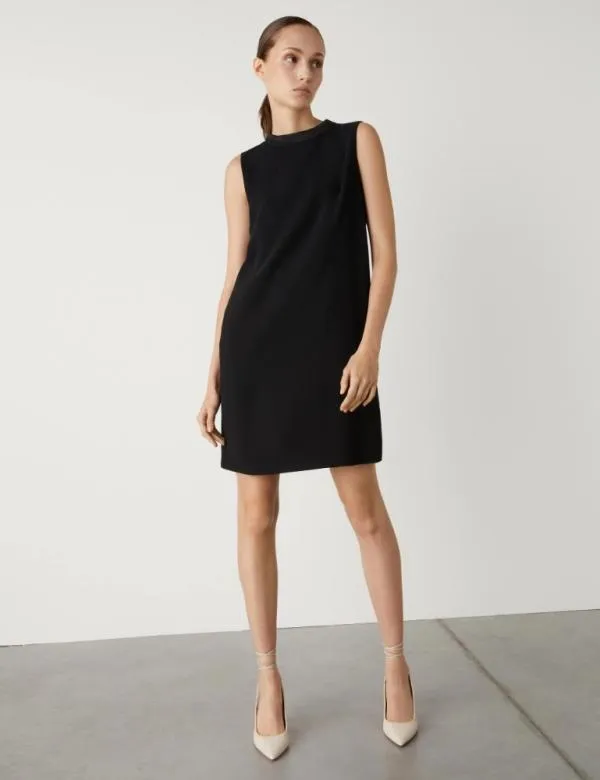 Marella Dresses Women Flared Dress Black