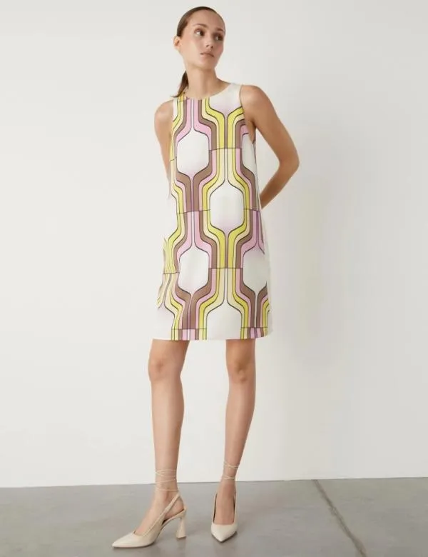 Marella Dresses Women Patterned Dress Pink