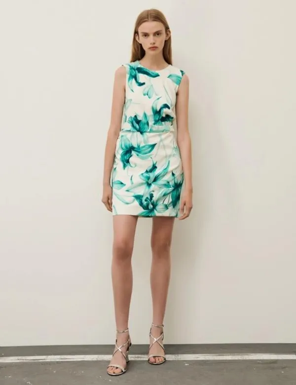 Marella Dresses Women Slimfit Dress Emerald