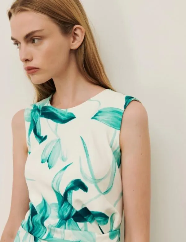 Marella Dresses Women Slimfit Dress Emerald