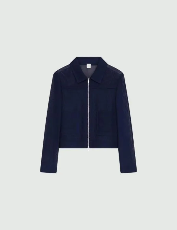Marella Jackets Women Cropped Jacket Midnightblue