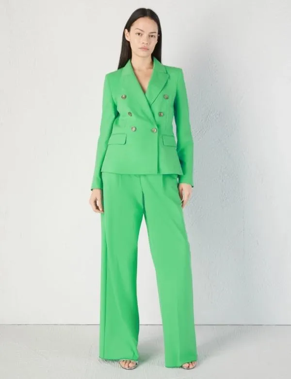 Marella Jackets Women Doublebreasted Blazer Bright Green