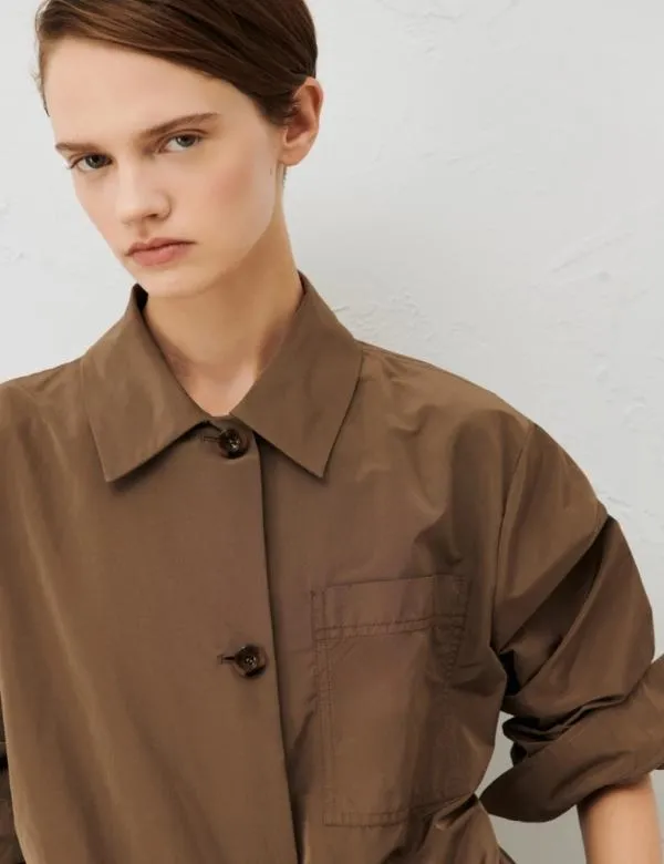 Marella Jackets Women Taffeta Jacket Mud