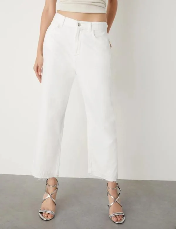Marella Jeans Women Momfit Jeans White