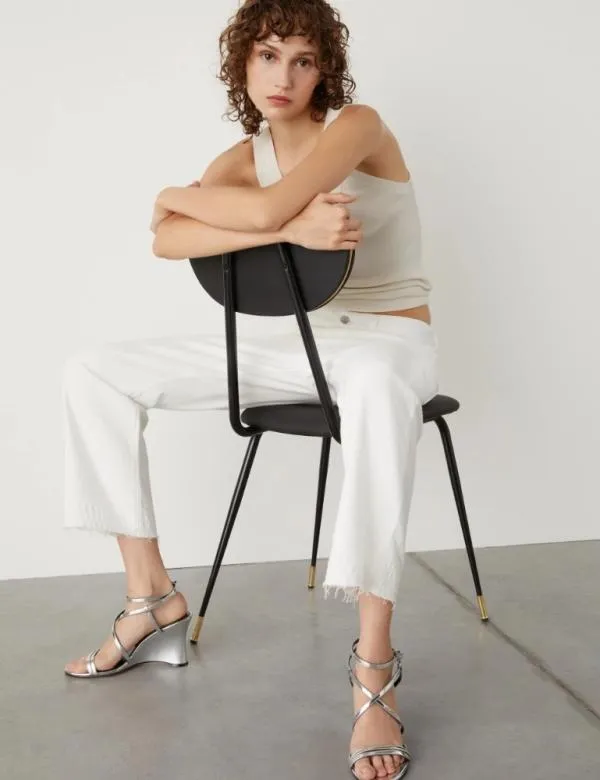 Marella Jeans Women Momfit Jeans White