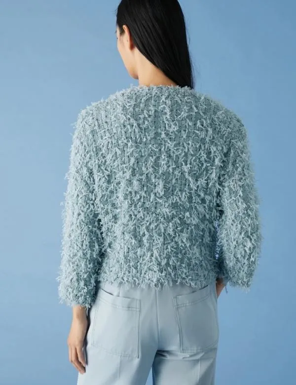 Marella Knitwear Women Relaxedfit Cardigan Skyblue