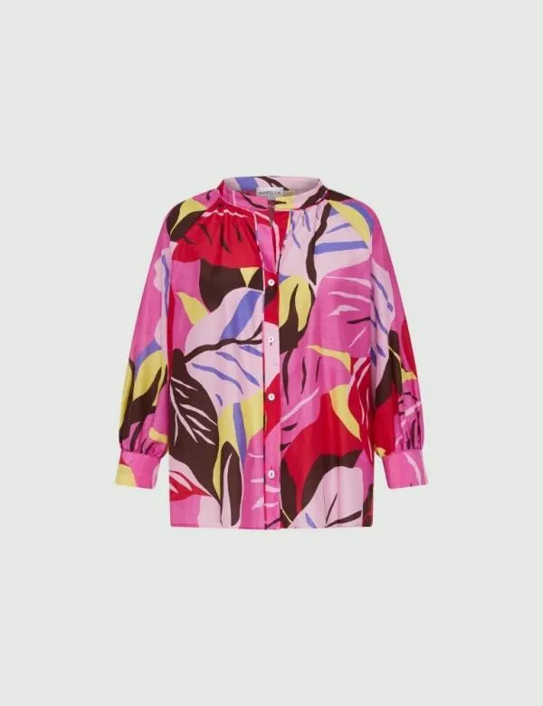 Marella Shirts Women Patterned Shirt Fuchsia