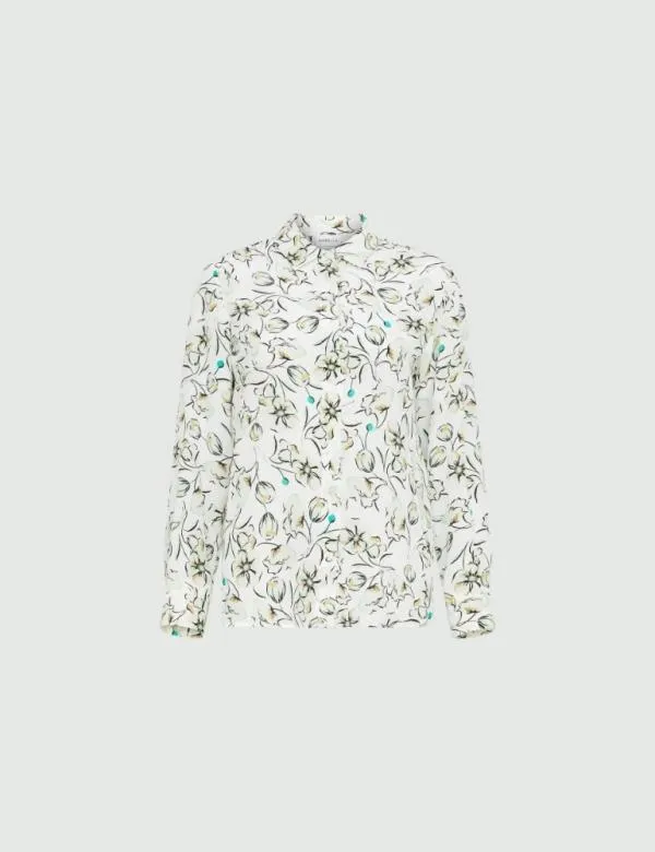 Marella Shirts Women Patterned Shirt Green